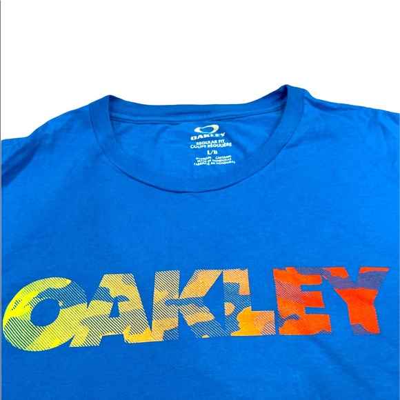 Oakley Camo Logo T Shirt - Picture 2 of 2